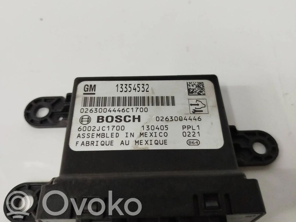Opel Insignia A Unidad de control/módulo PDC de aparcamiento 