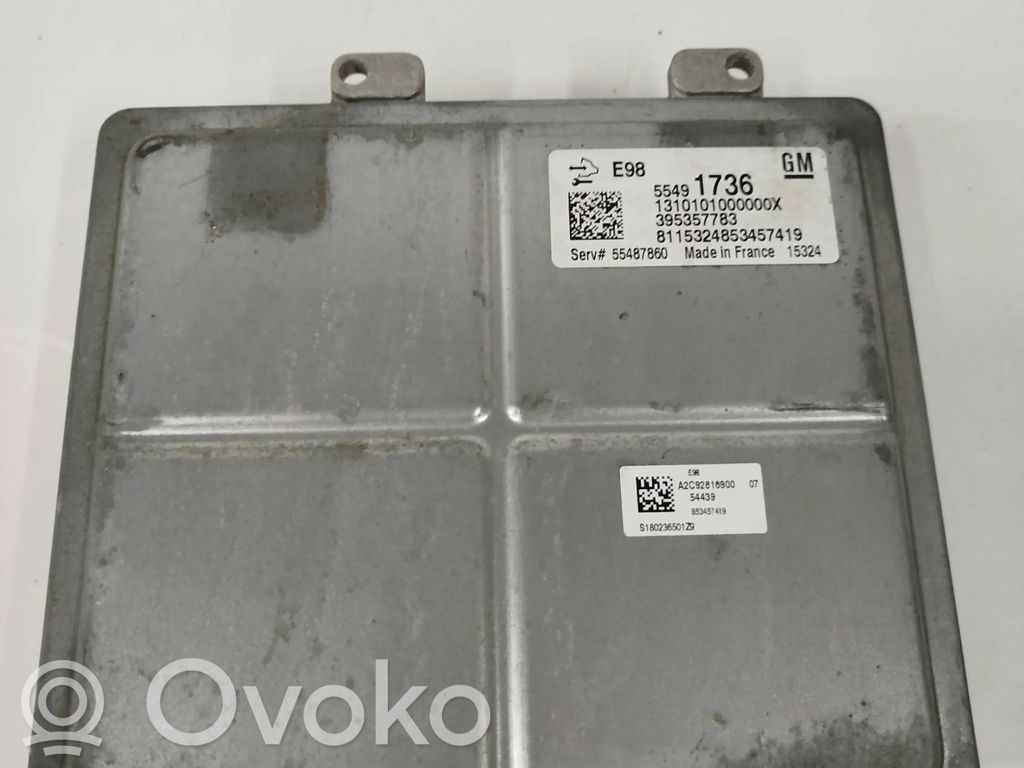 Opel Insignia A Engine control unit/module 