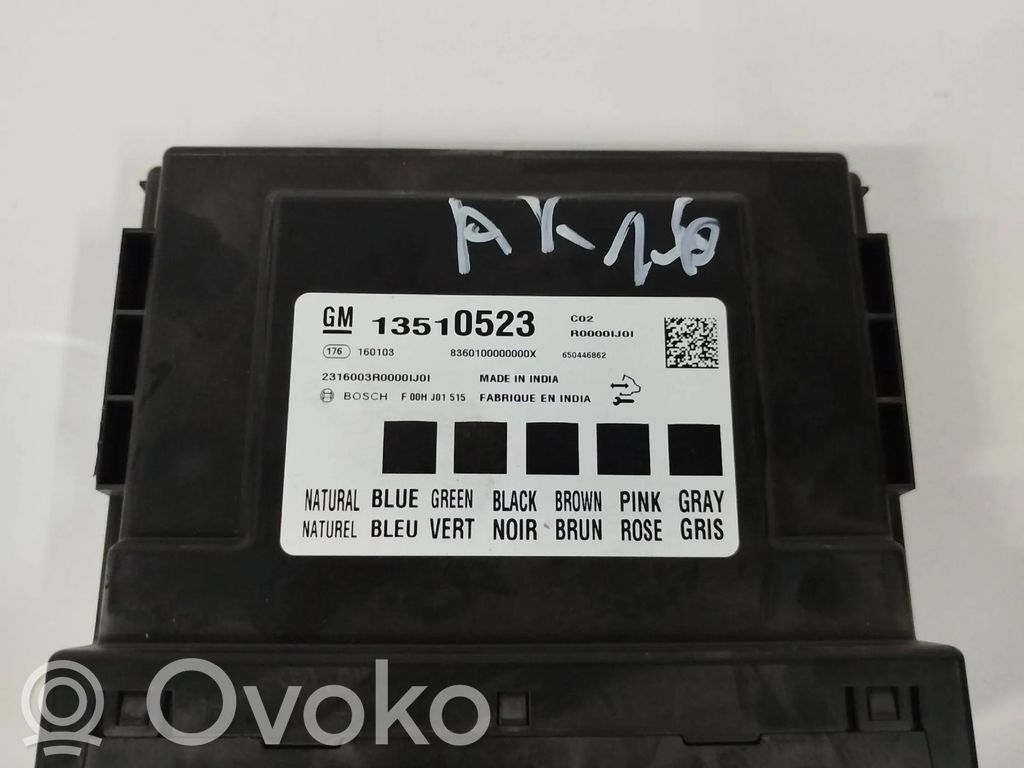 Autres unités de commande / modules   13510523,2316003R000,F00HJ01515,8360100000000X