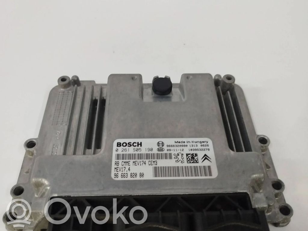 Citroen C3 Engine control unit/module 