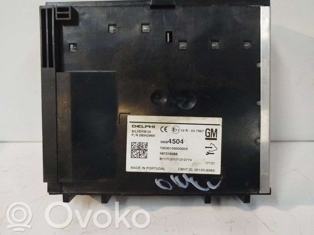 Opel Astra K Radio/CD/DVD/GPS head unit 