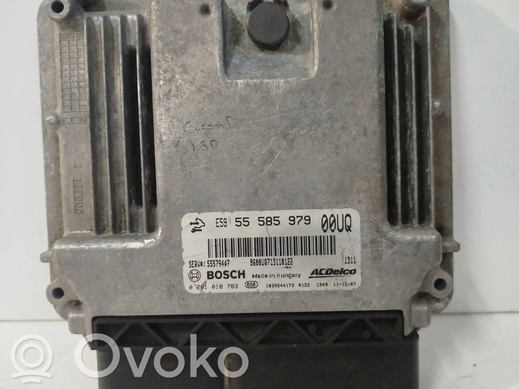 Opel Corsa D Engine control unit/module 