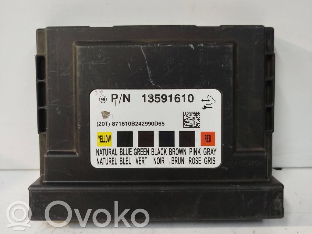 Opel Astra K Mukavuusmoduuli 