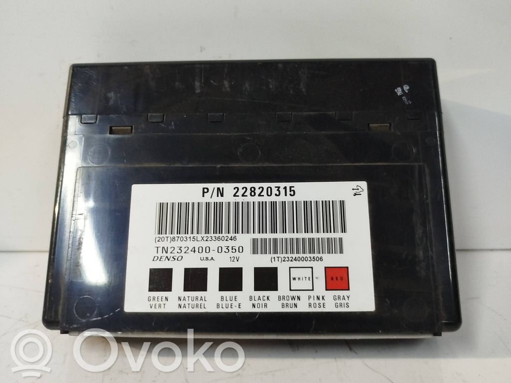 Opel Antara Comfort/convenience module 