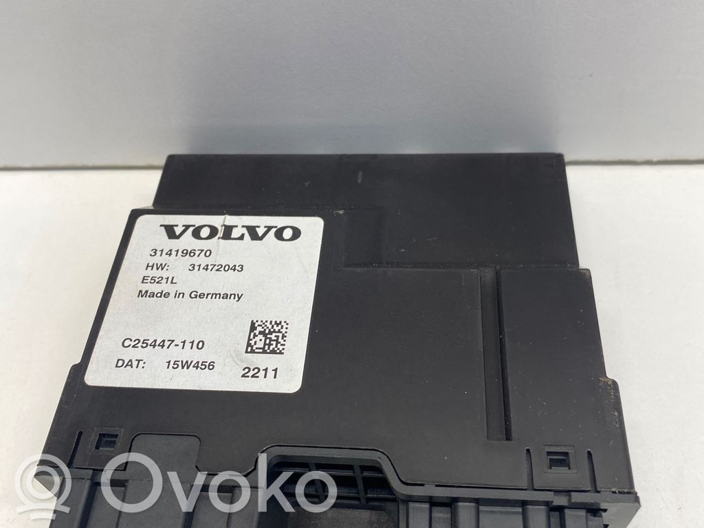 Volvo XC90 Unitate/modul comandă hayon/portbagaj 