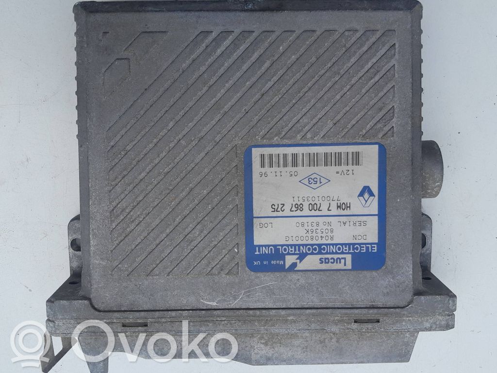Renault Megane I Engine control unit/module 