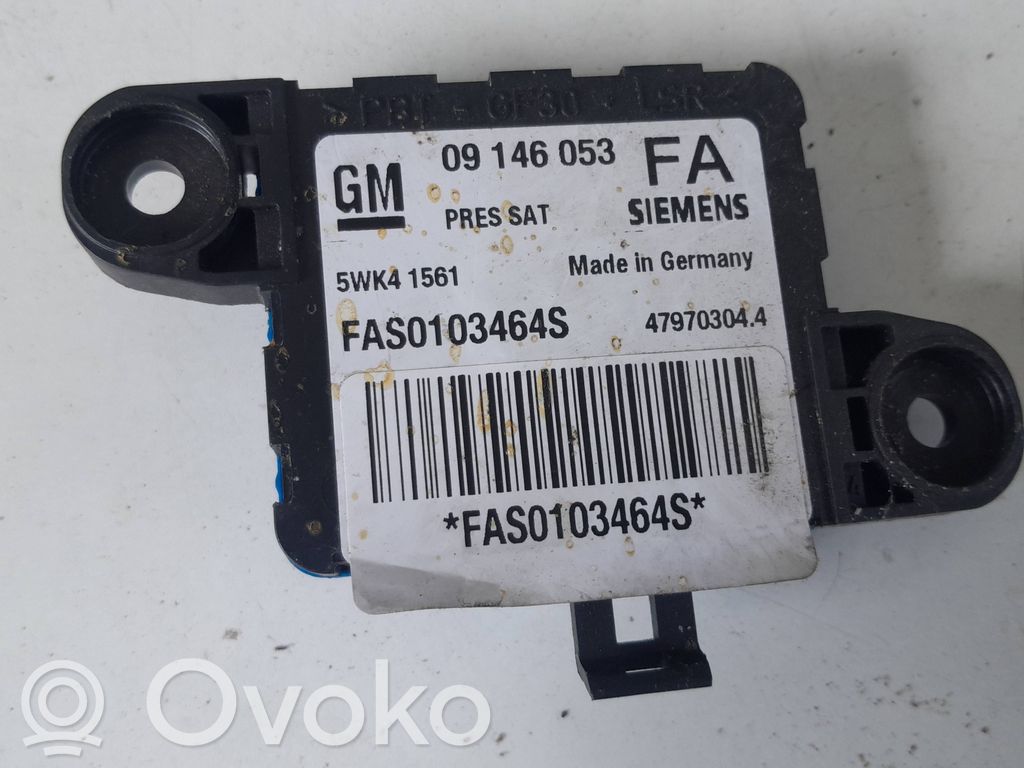 Opel Omega B1 Airbagsensor Crashsensor Drucksensor 