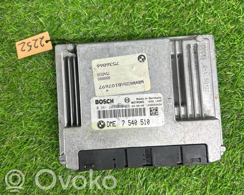 BMW 7 E65 E66 Engine control unit/module 