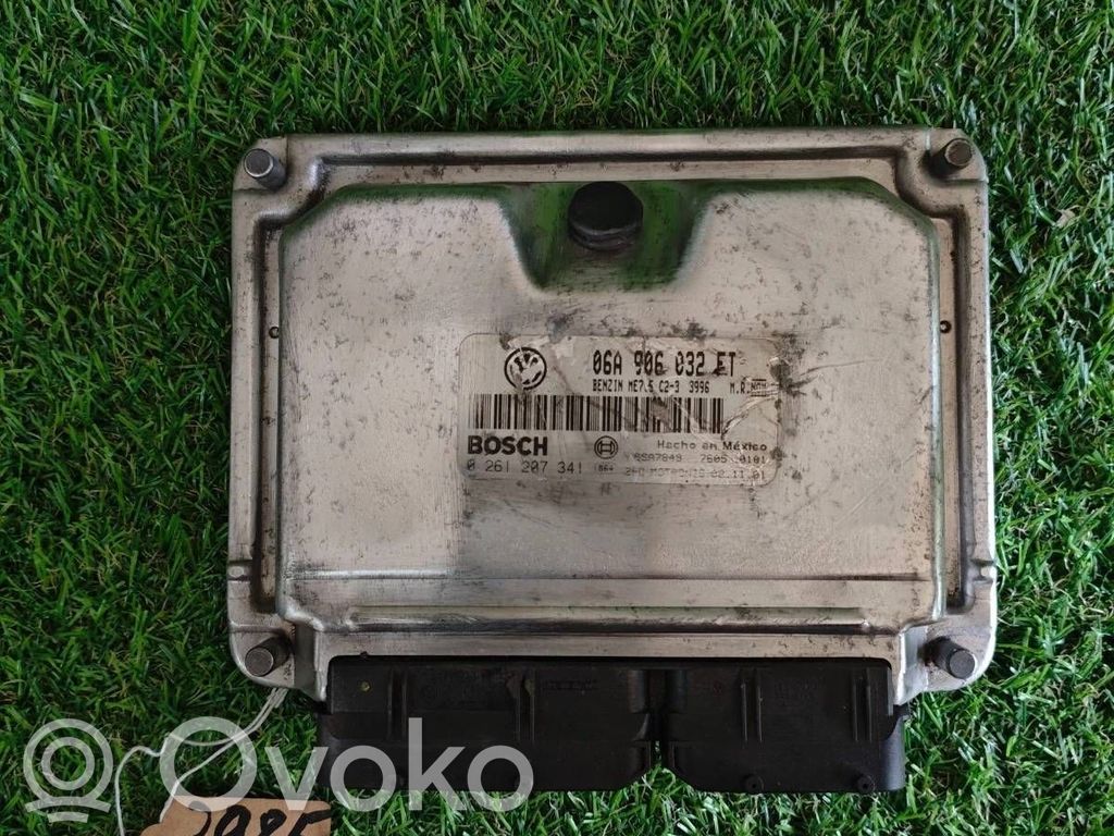 Engine control unit/module ECU   06A906032ET,0261207341