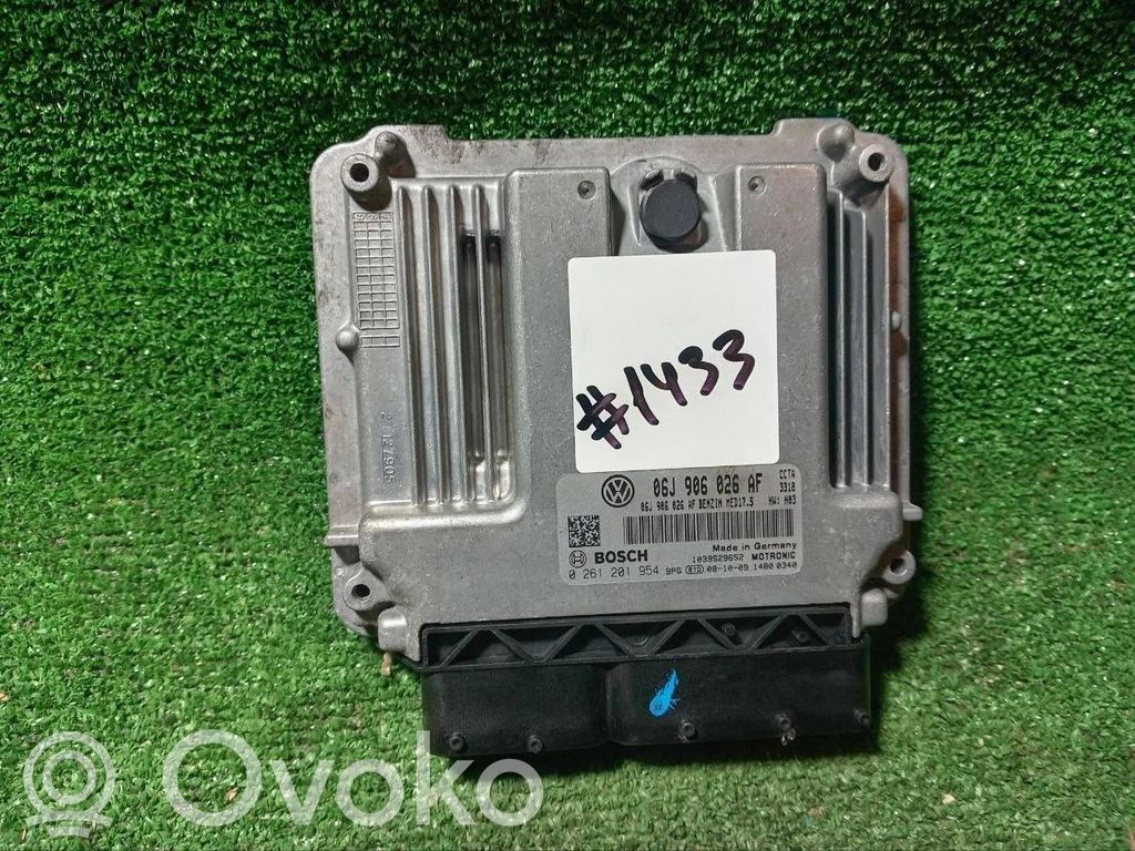 Engine control unit/module ECU   06J906026AF,0261201954