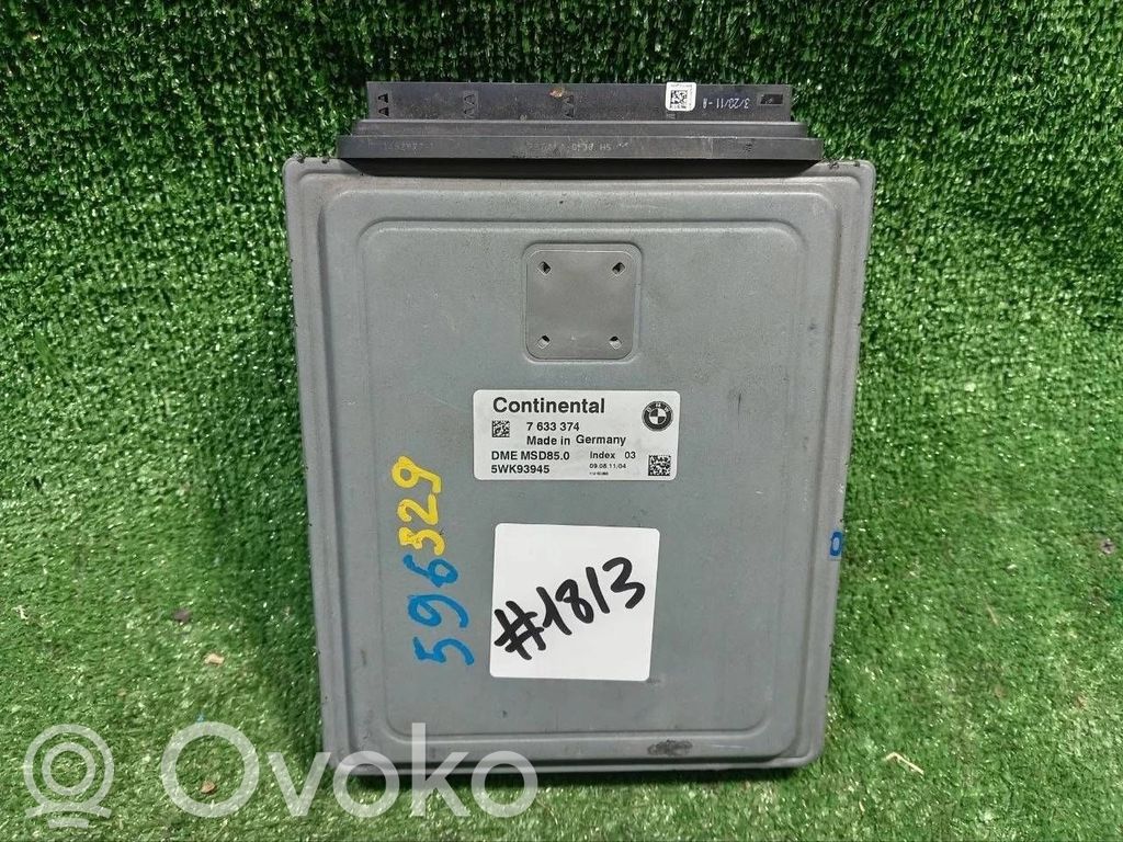 BMW 5 F10 F11 Unitate/modul de control motor 