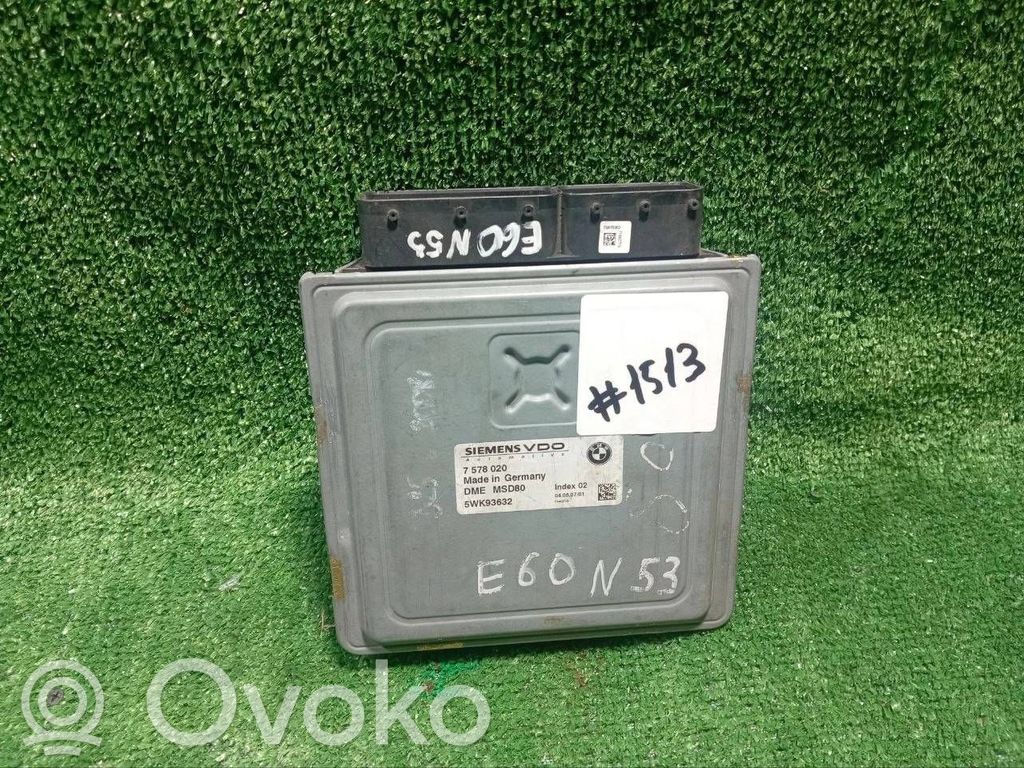 BMW 5 E60 E61 Calculateur moteur ECU 