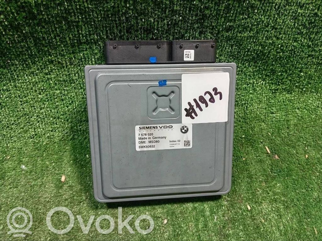 Unité de commande, module ECU de moteur   7578020,5WK93632