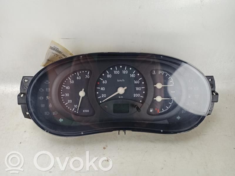 Renault Clio II Speedometer (instrument cluster) 