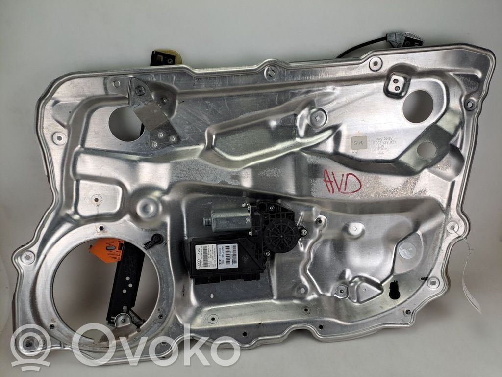 Audi A8 S8 D3 4E Front door window regulator with motor 