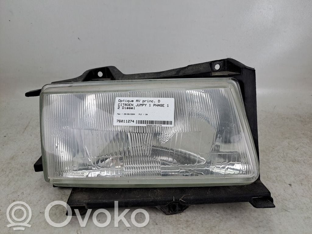 Citroen Jumpy Phare frontale 