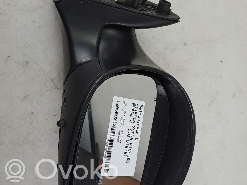 Citroen Xsara Picasso Manualne lusterko boczne drzwi przednich 