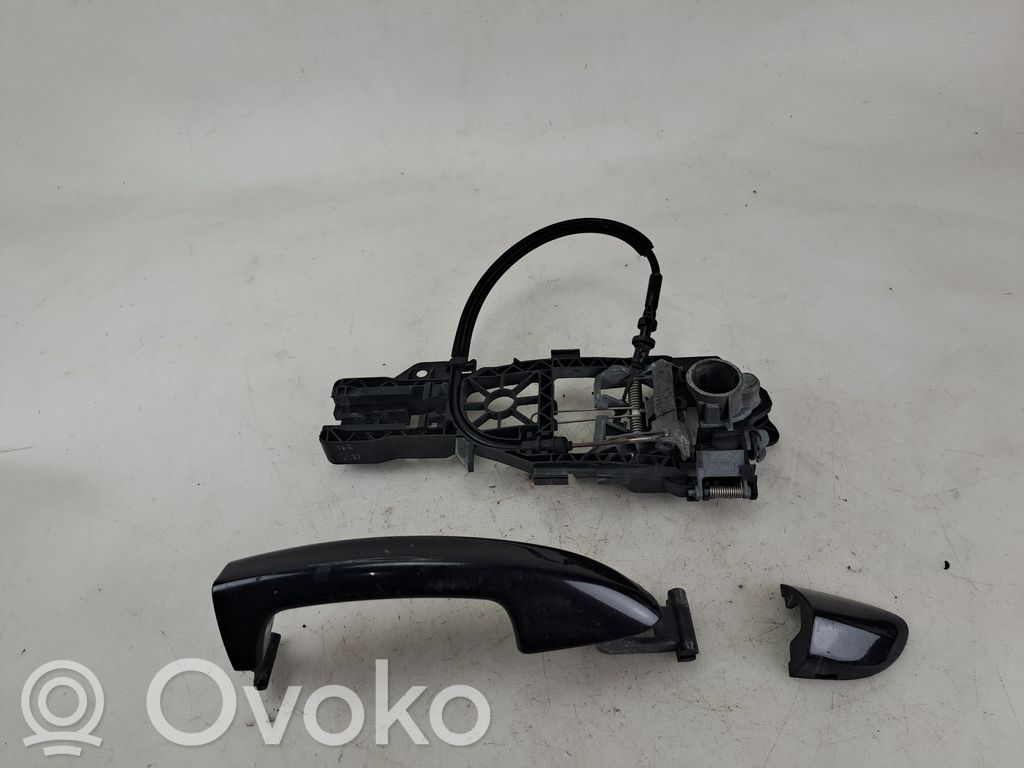 Volkswagen PASSAT B6 Klamka zewnętrzna drzwi przednich 