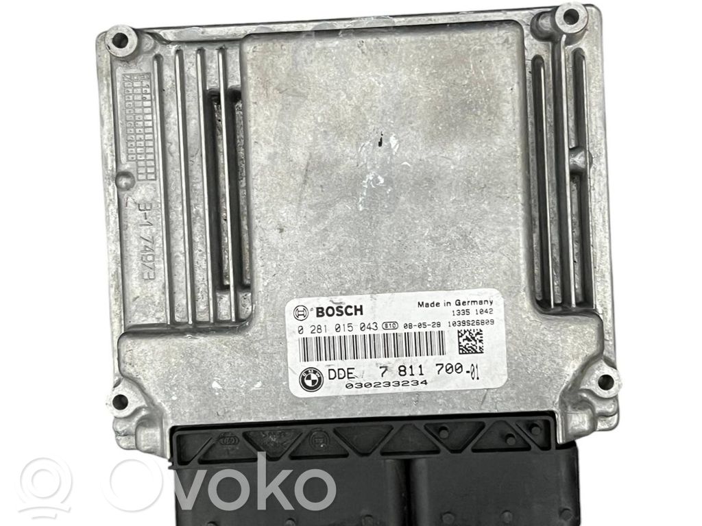 Moottorin ohjainlaite/moduuli   0281015043,7811700,030233234