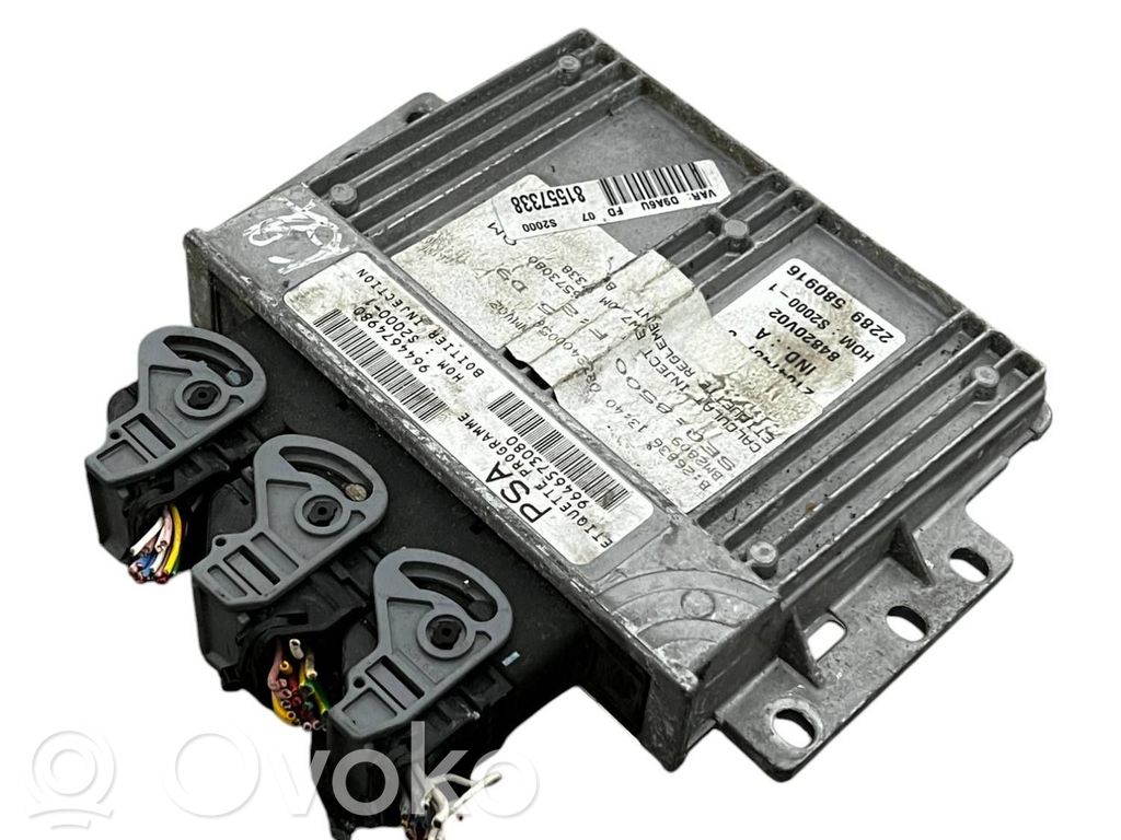 Citroen C4 I Picasso Engine control unit/module 