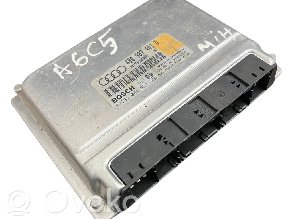 Audi A6 S6 C5 4B Unidad de control/módulo del motor 