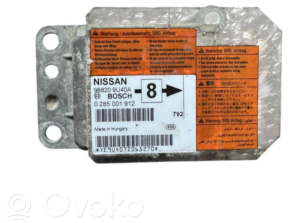 Dacia Logan II Airbag control unit/module 