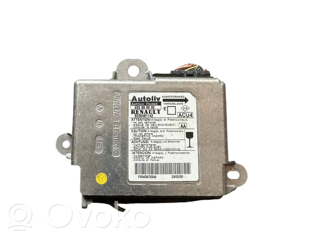 Renault Megane II Sterownik / Moduł Airbag 