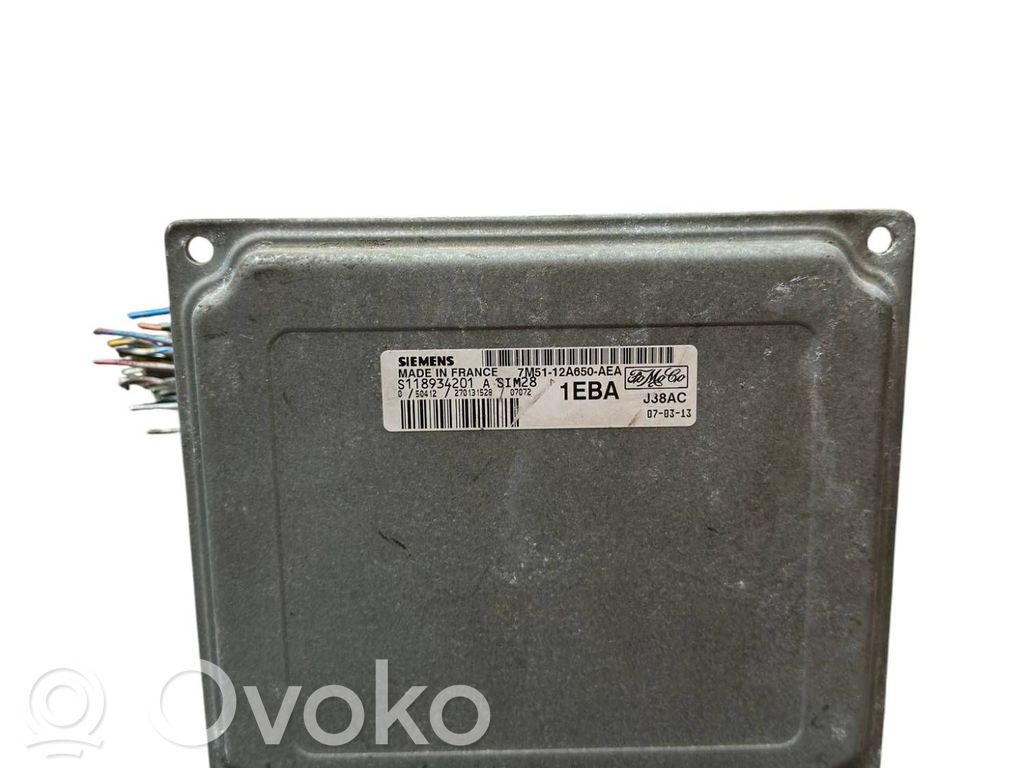 Engine control unit/module   7M5112A650AEA