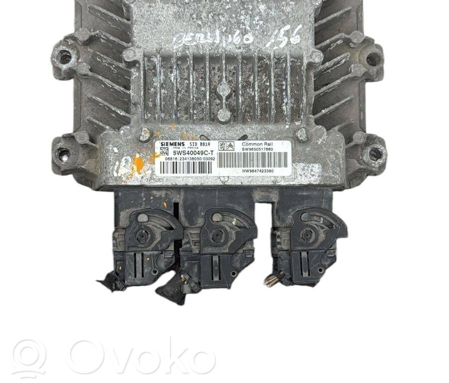 Engine control unit/module   5WS40049CT,9659517880,9647423380,SW9650517880