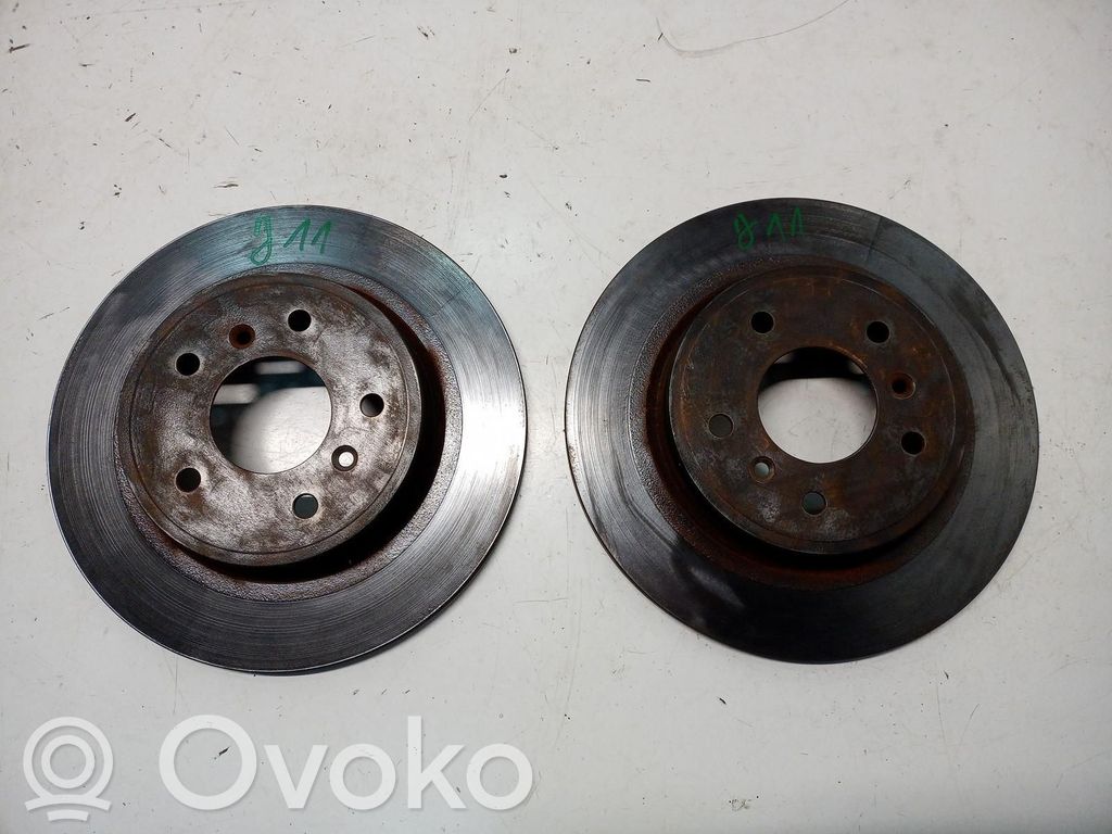 Nissan Qashqai Galinis stabdžių diskas 