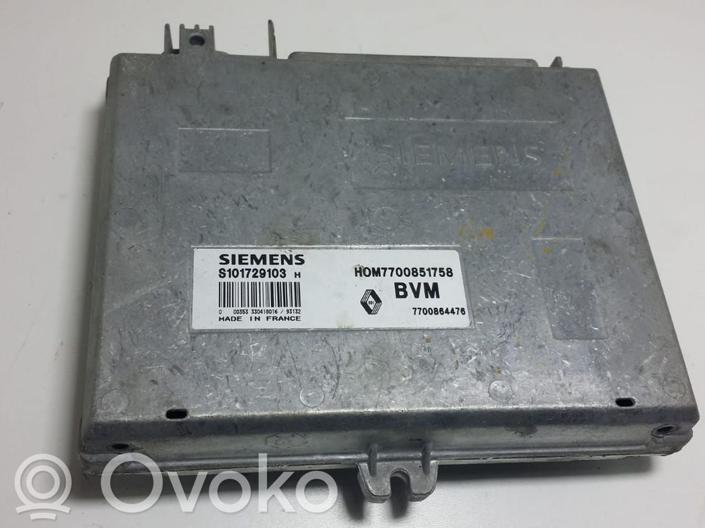 Engine control unit/module   S101729103H,S101729103H