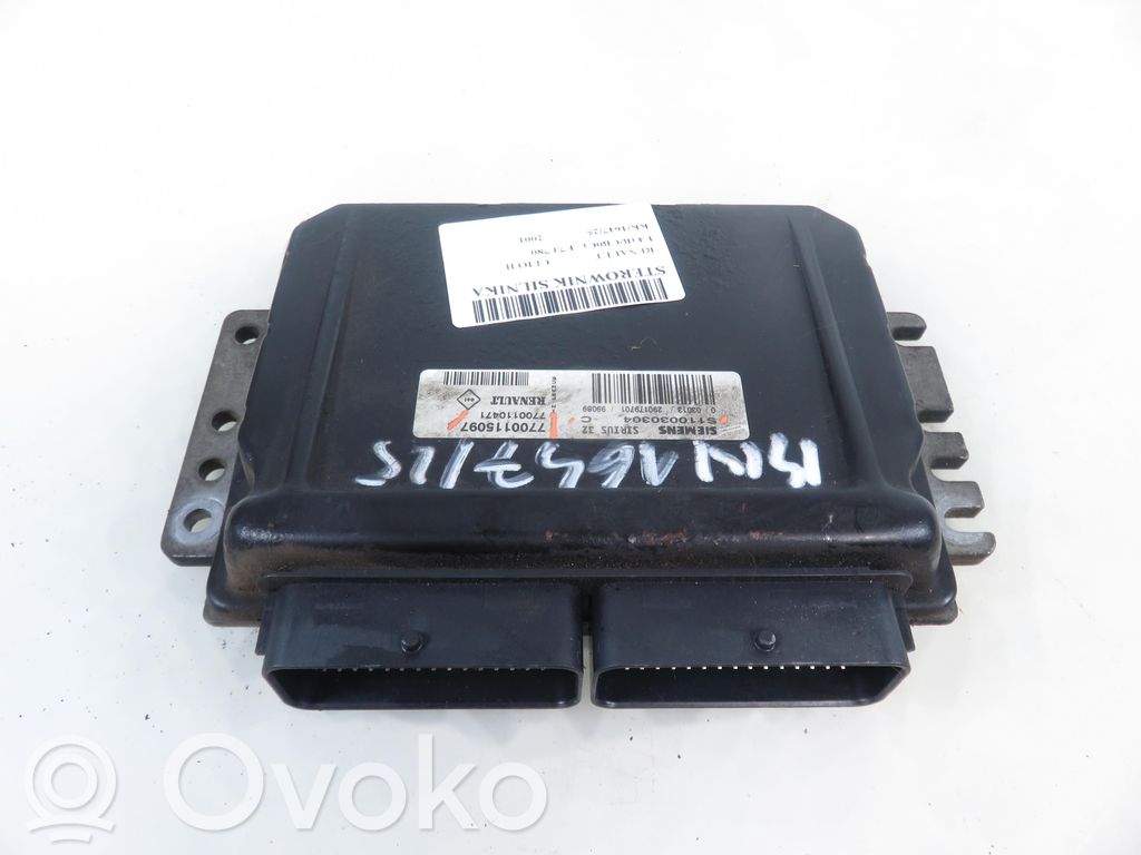 Renault Clio II Engine control unit/module 