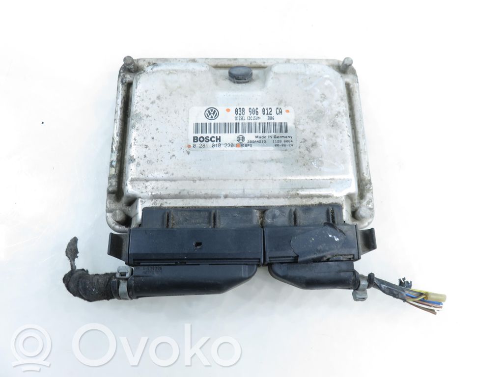 Engine control unit/module   0281010230,038906012CA,0281010230,038906012CA