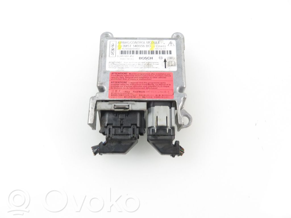 Airbag control unit/module   0285001452,3M5T14B056BG,0285001452,3M5T14B056BG