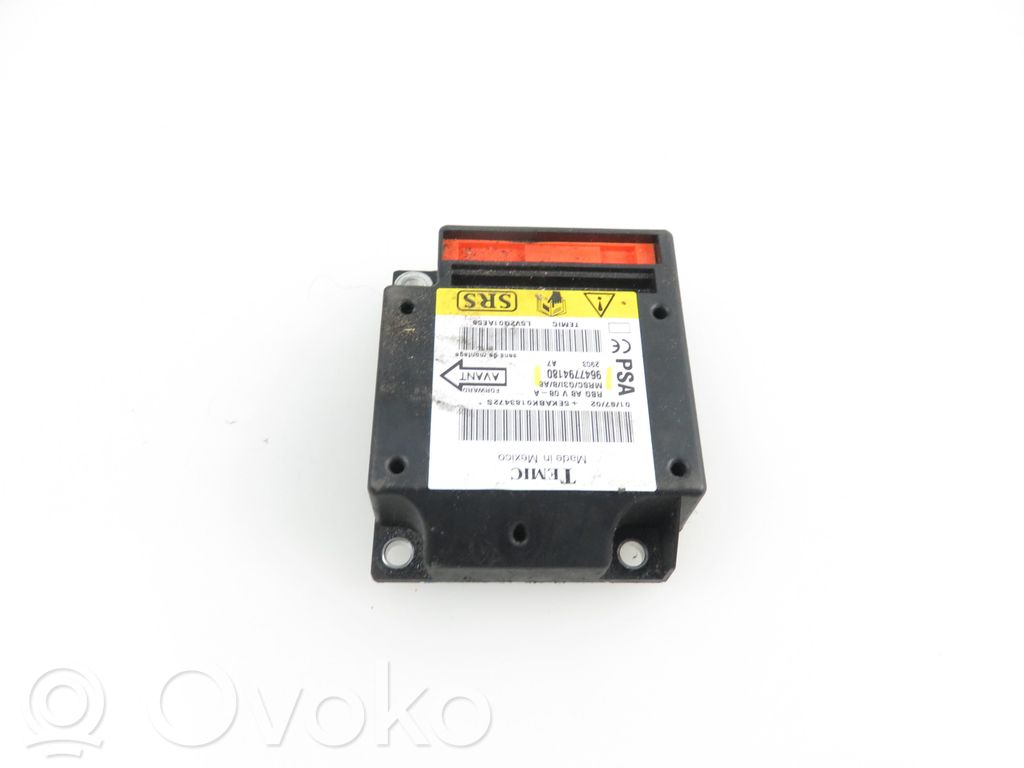 Module de contrôle airbag   9647794180,9647794180