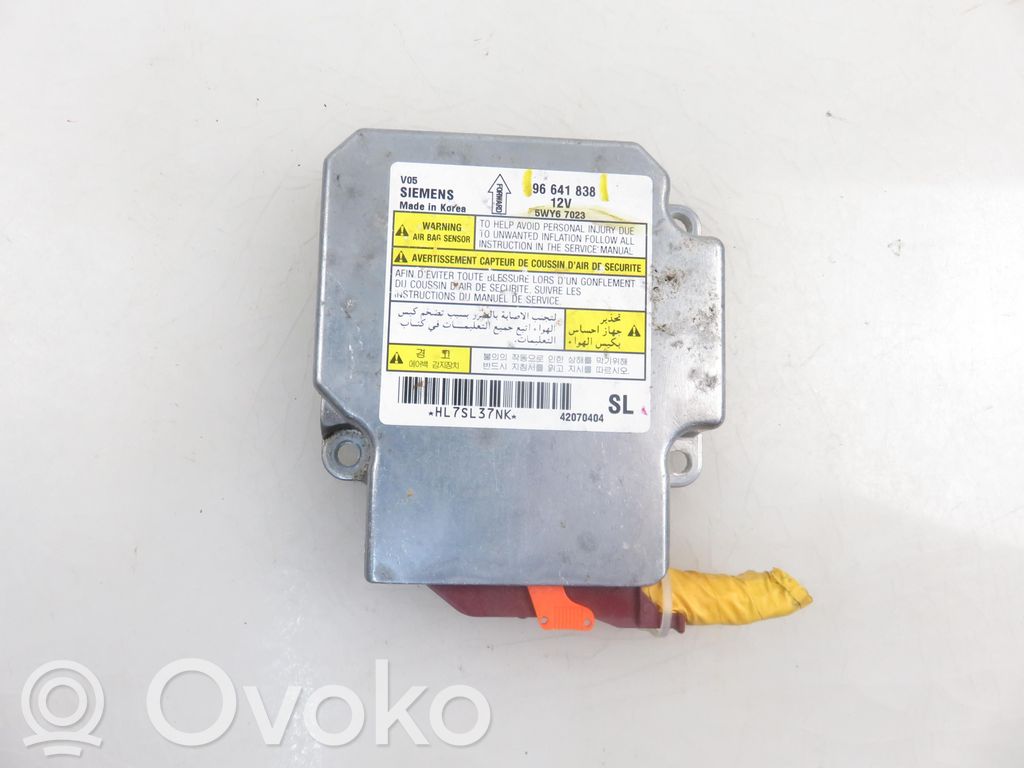 Chevrolet Epica Airbag control unit/module 
