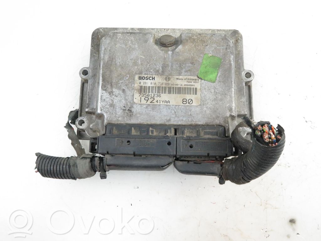 Fiat Stilo Engine control unit/module 