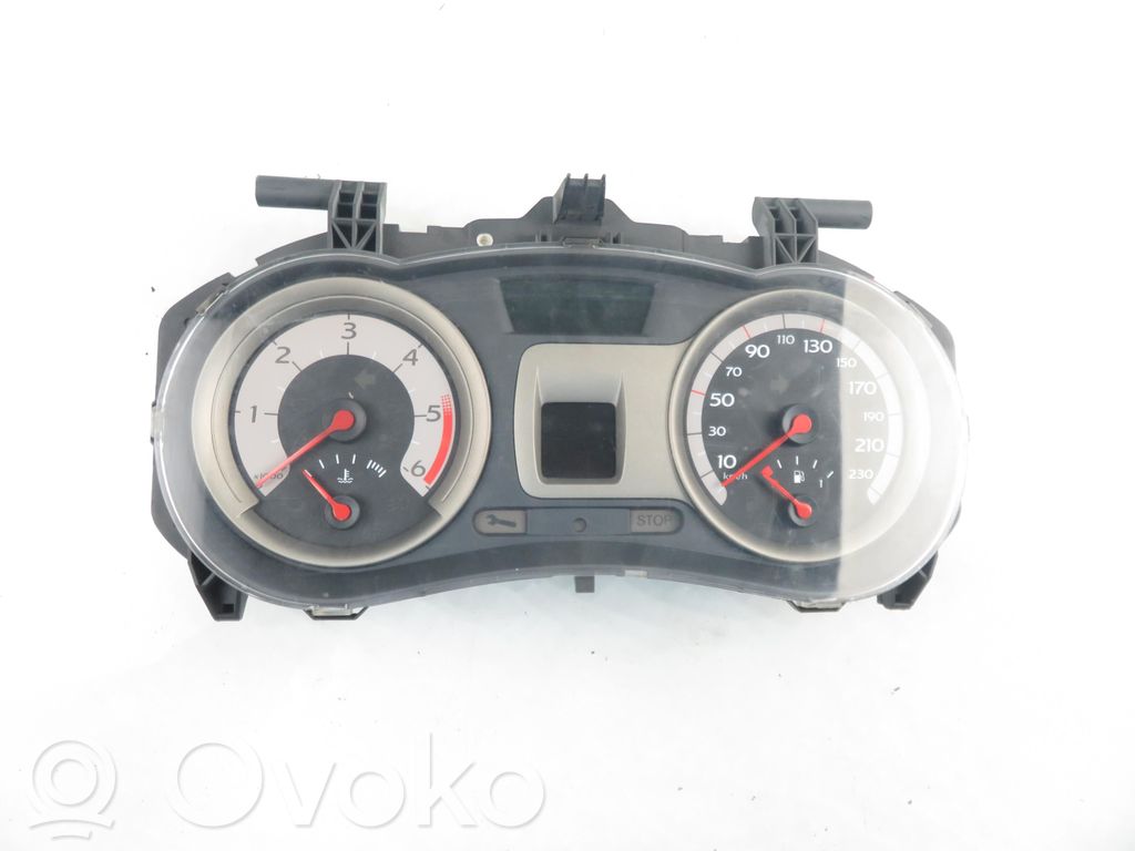 Renault Clio III Speedometer (instrument cluster) 
