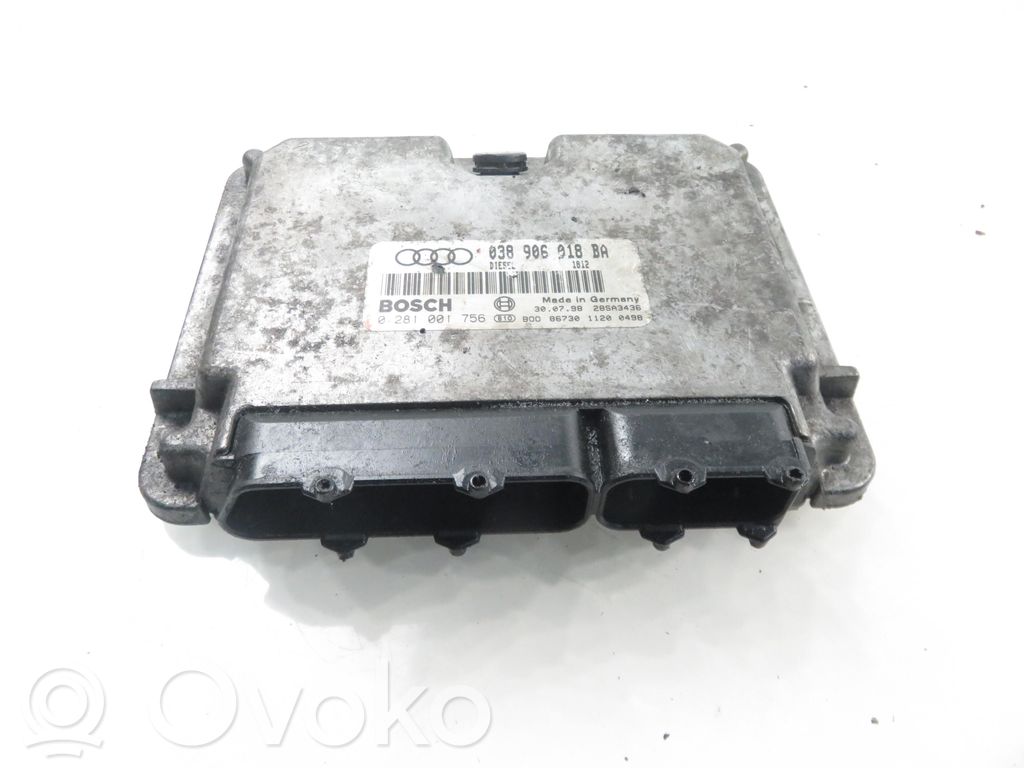 Engine control unit/module   0281001756,038906018BA,0281001756,038906018BA