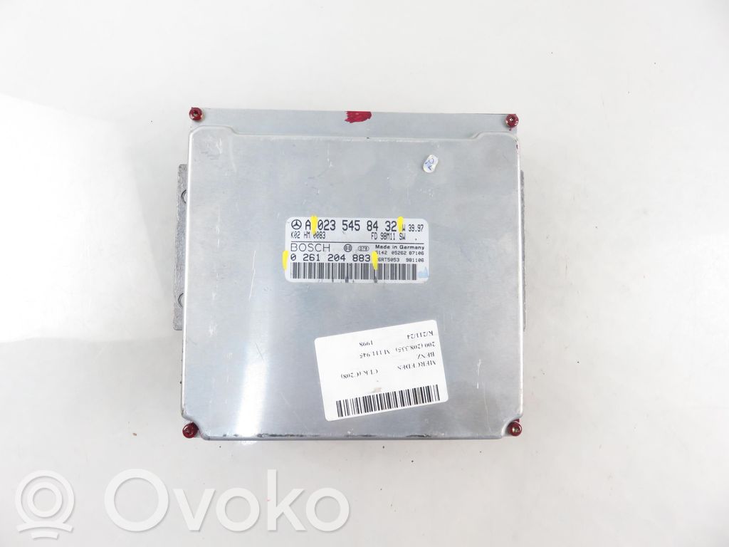 Mercedes-Benz CLK A208 C208 Engine control unit/module 