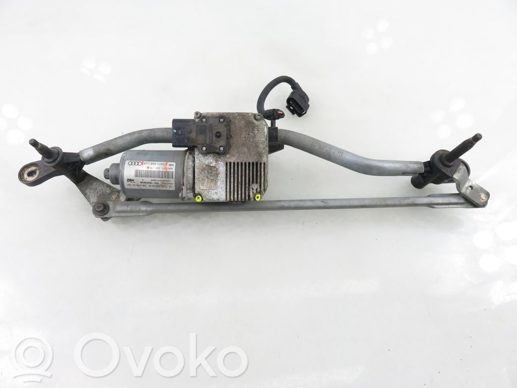 Audi A5 8T 8F Varillaje del limpiaparabrisas delantero 