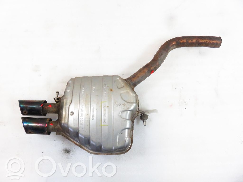 Audi A4 S4 B8 8K Tłumik tylny / Końcowy / Wydech 