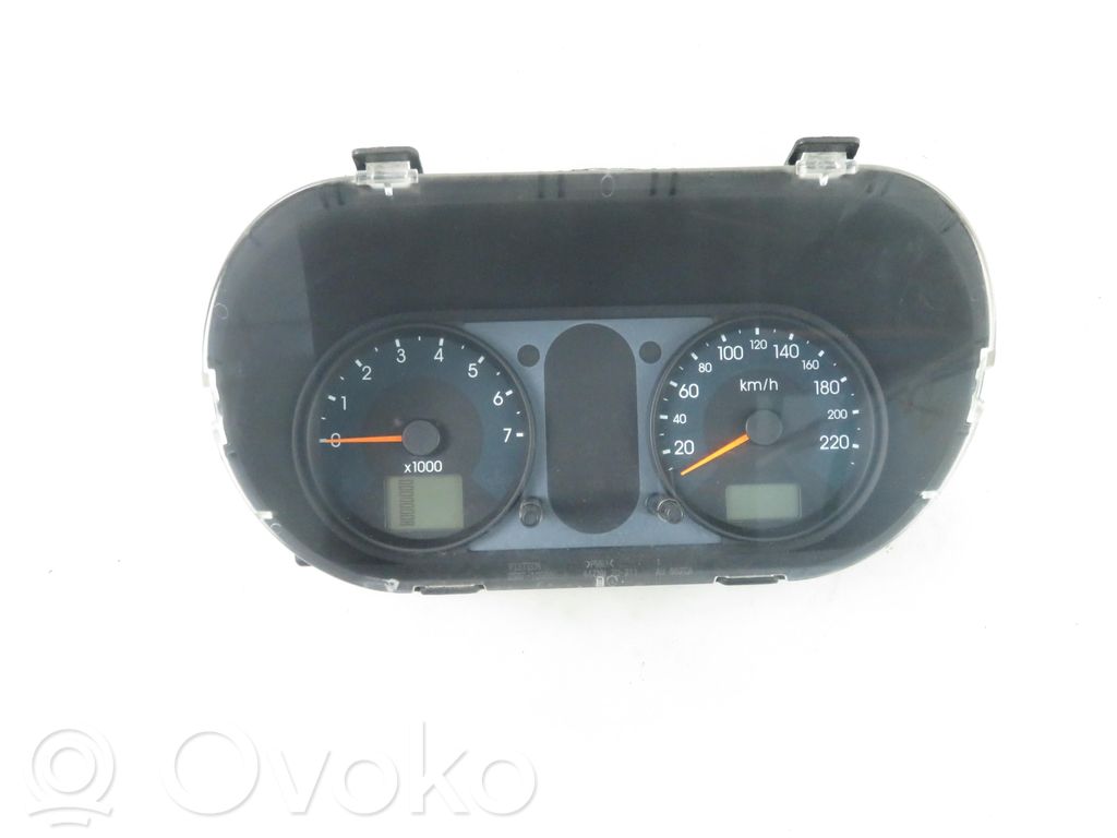 Ford Fiesta Vitezometru (grup de instrumente) 