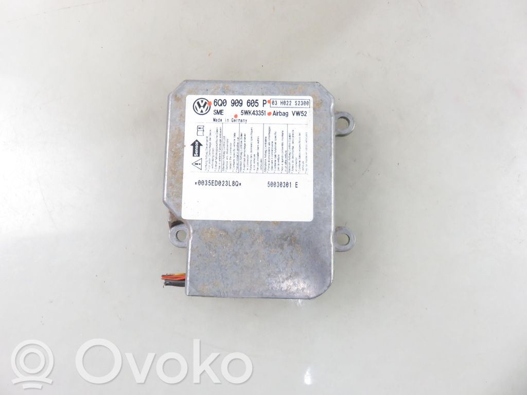 Volkswagen Caddy Unitate/modul de comandă airbaguri 