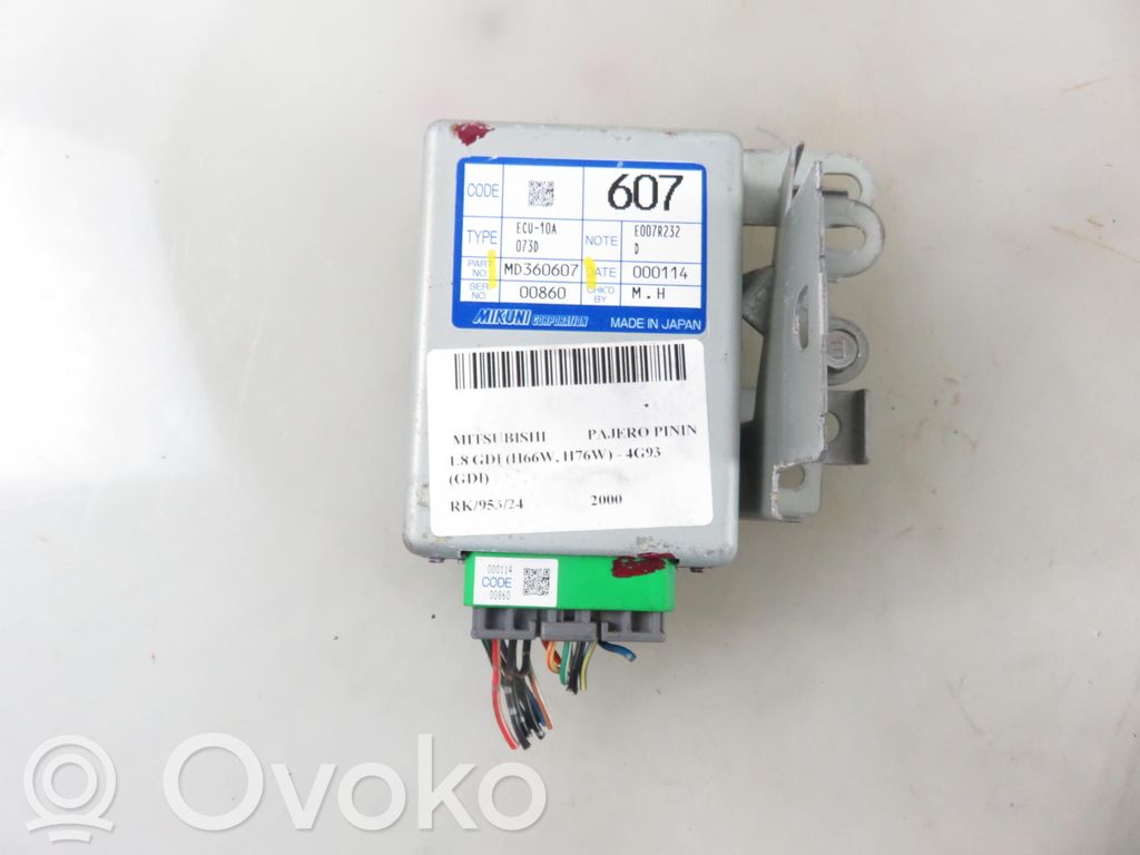 Mitsubishi Pajero Pinin Injection control unit/module 