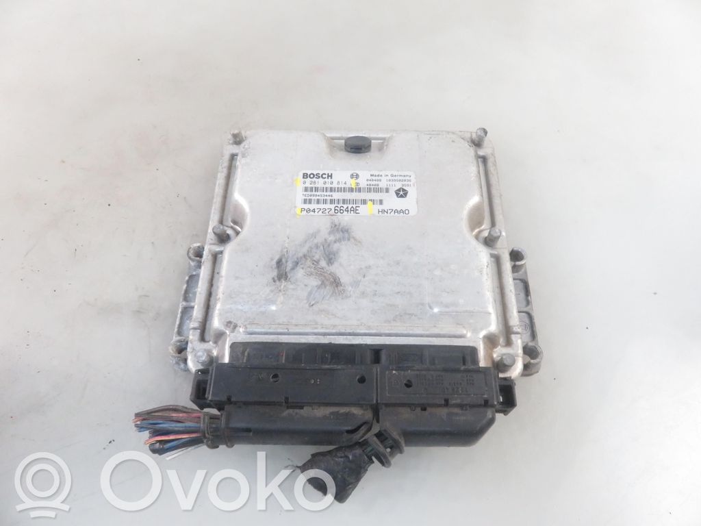 Engine control unit/module   P04727664AE,0281010814,0281010814,P04727664AE