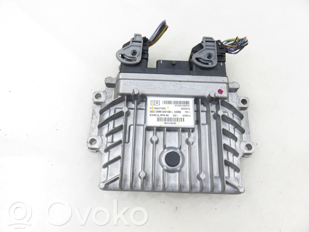 Peugeot 508 Engine control unit/module 