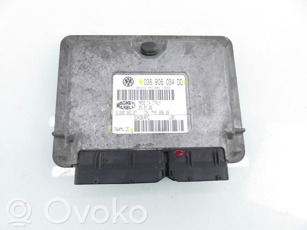 Volkswagen Polo IV 9N3 Unitate/modul de control motor 