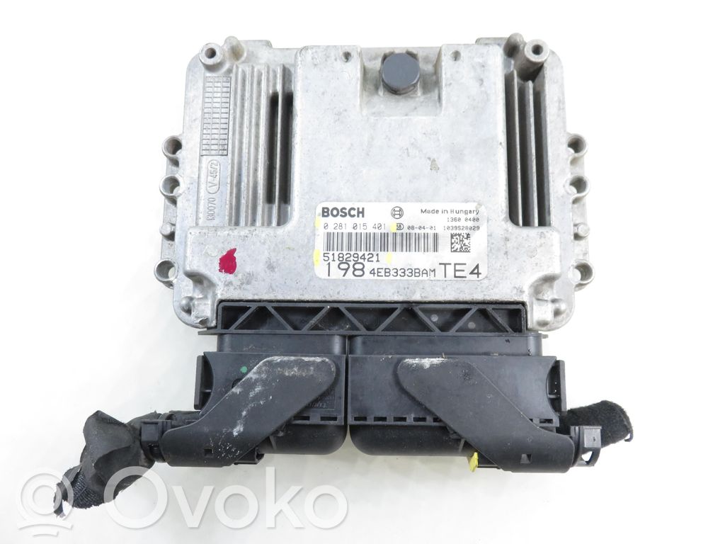 Fiat Bravo Unidad de control/módulo del motor 