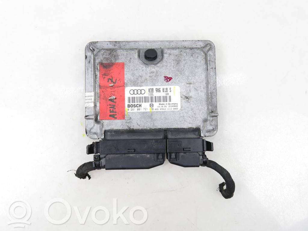 Engine control unit/module   0281001721,038906018S,0281001721,038906018S